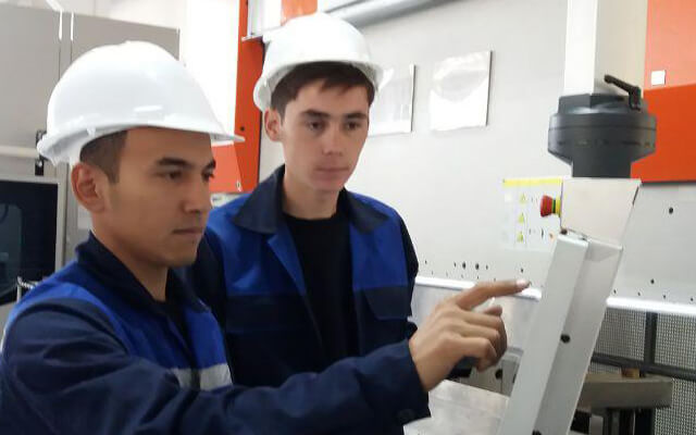 Қўшма корхонада тренинг синфи