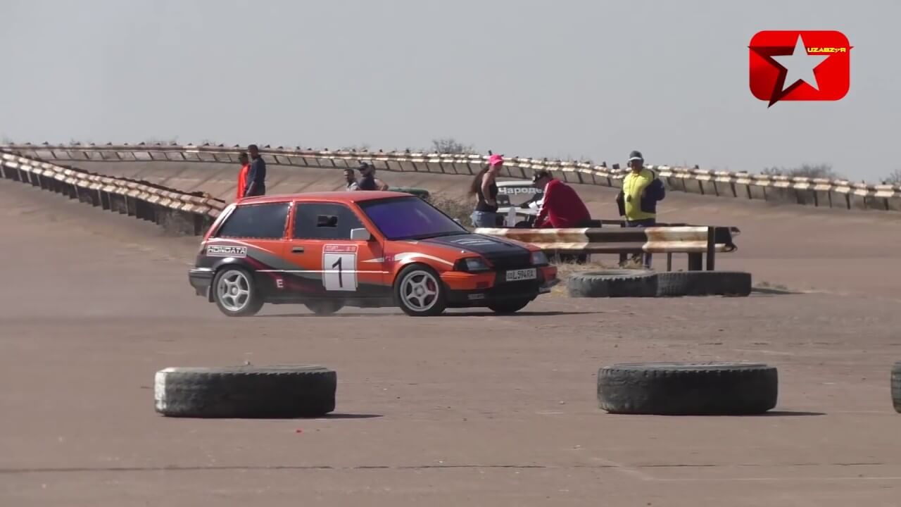 ПСКЕНТДА АВТОМОБИЛЛАР ПОЙГАСИ БЎЛИБ ЎТДИ